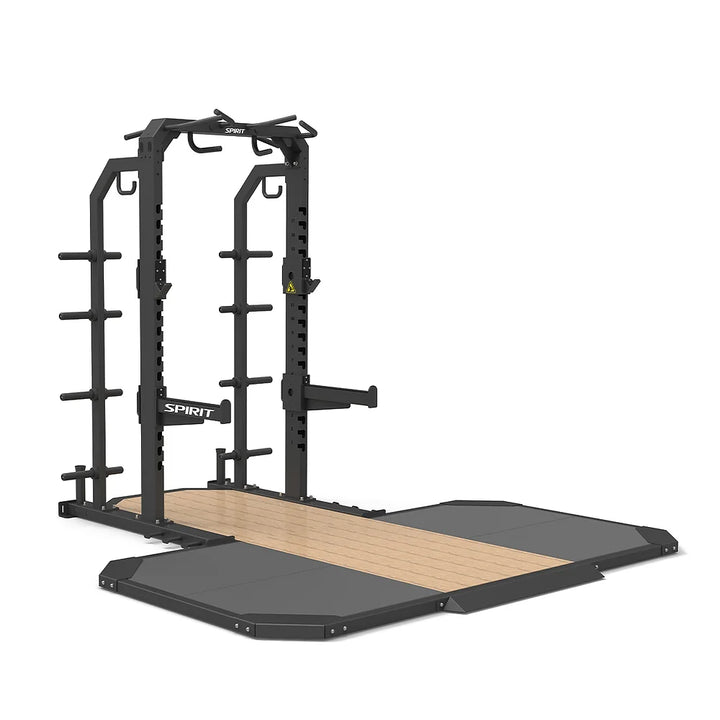 Spirit Fitness Half Power Rack with Platform