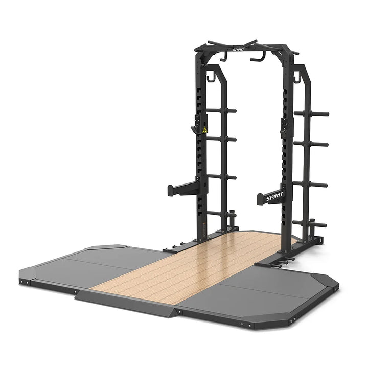 Spirit Fitness Half Power Rack with Platform