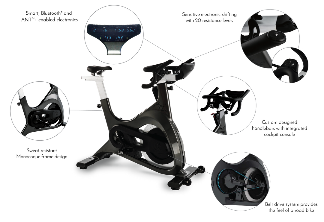 Spirit Fitness JB950 Johnny G Spirit Bike Leisure Concepts Corporate