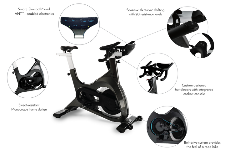 Spirit Fitness JB950 Johnny G Spirit Bike