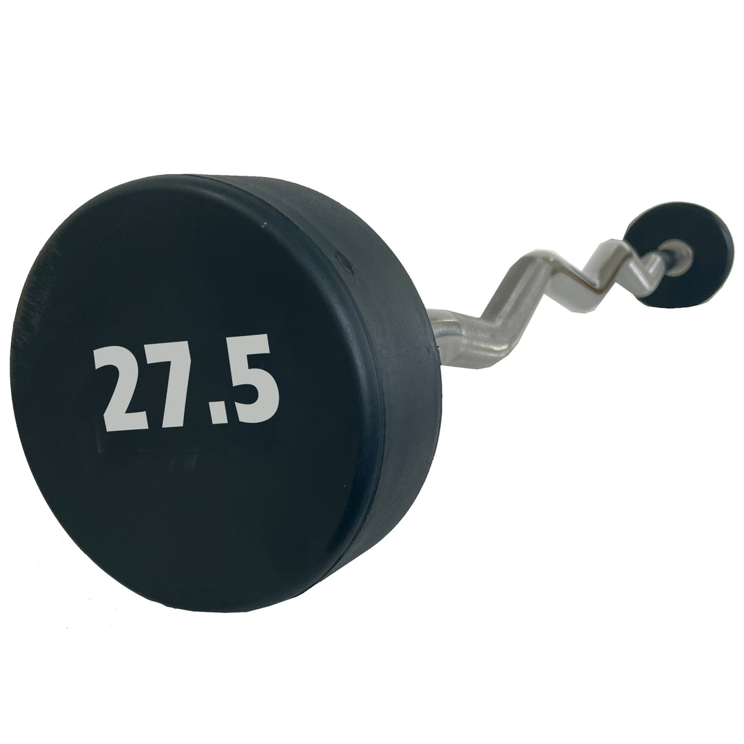 27.5kg Urethane EZ Curl Barbell