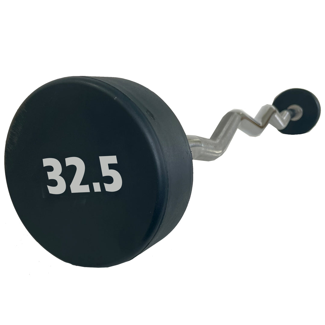 32.5kg Urethane EZ Curl Barbell